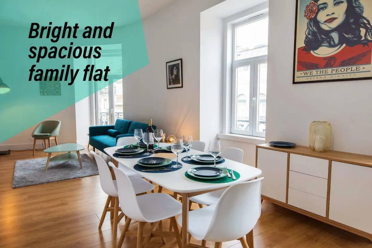 Sunny 3Bdr Apartment In Graca By Lovelystay Lisbon